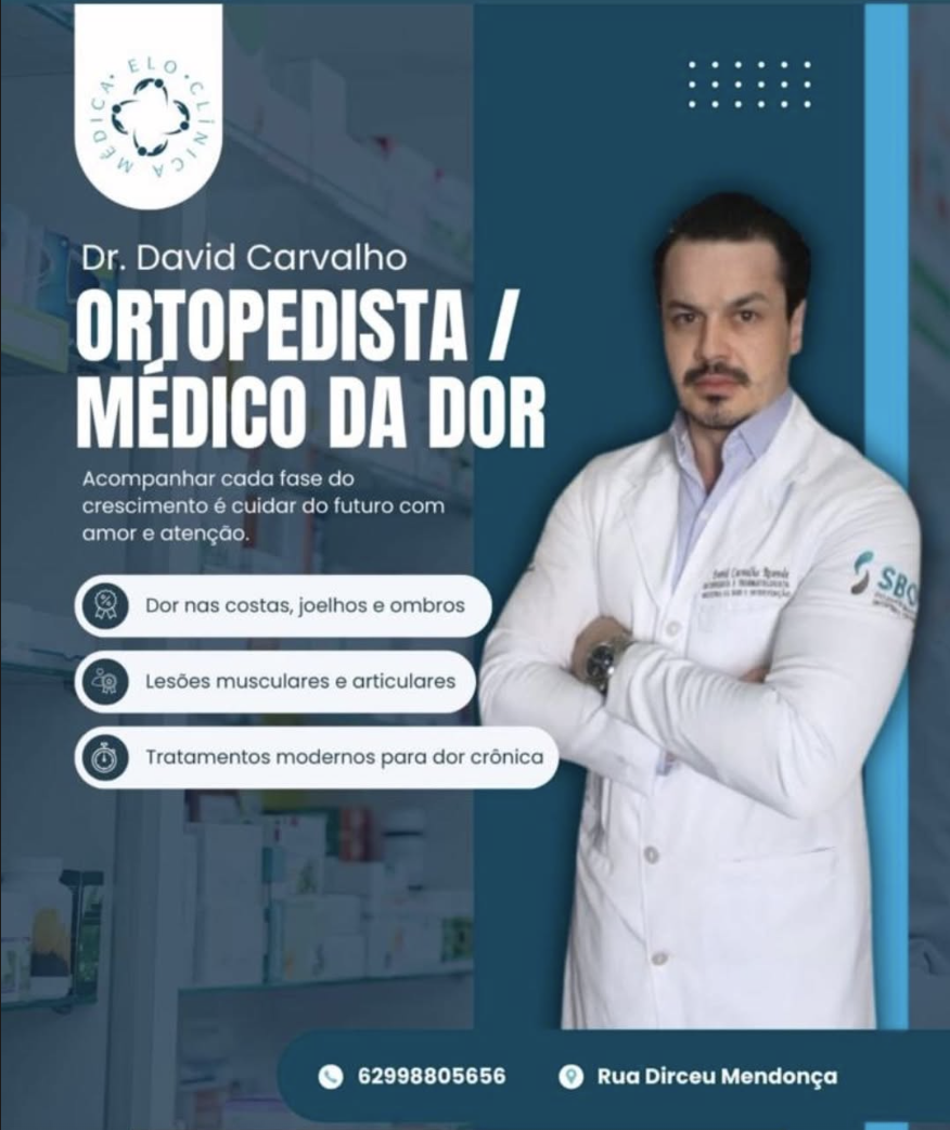 Dr. David Carvalho - Ortopedista e Médico da Dor